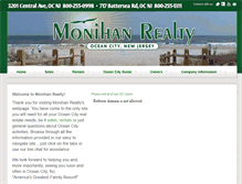 Tablet Screenshot of monihan.com