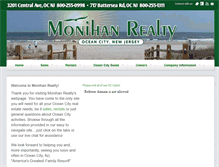 Tablet Screenshot of monihan.net
